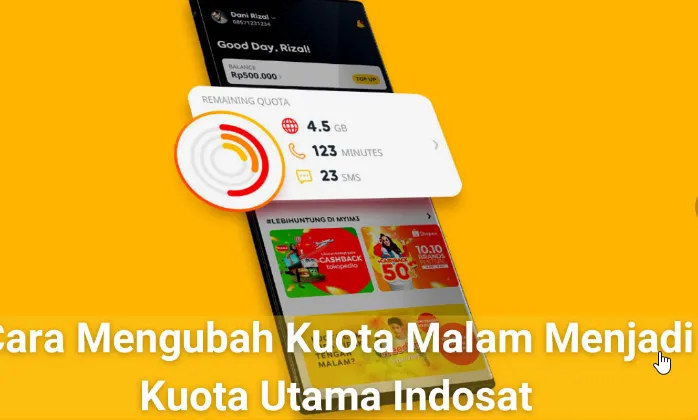 Trik Mudah Mengubah Kuota Lokal Tri Menjadi Kuota Reguler