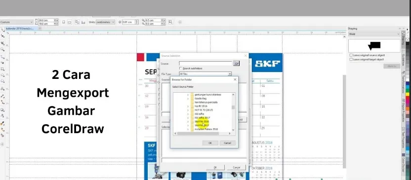 Tips & Trik: Mengexport Gambar Coreldraw dengan Mudah dan Cepat