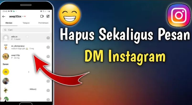 Tips Mudah Menghapus Pesan Instagram