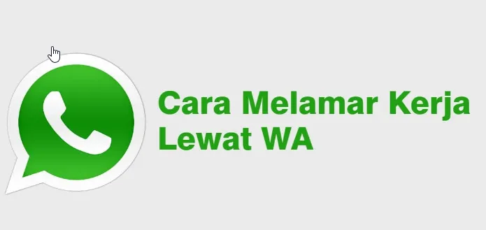 3 Tips Melamar Kerja Lewat WA dengan Sukses