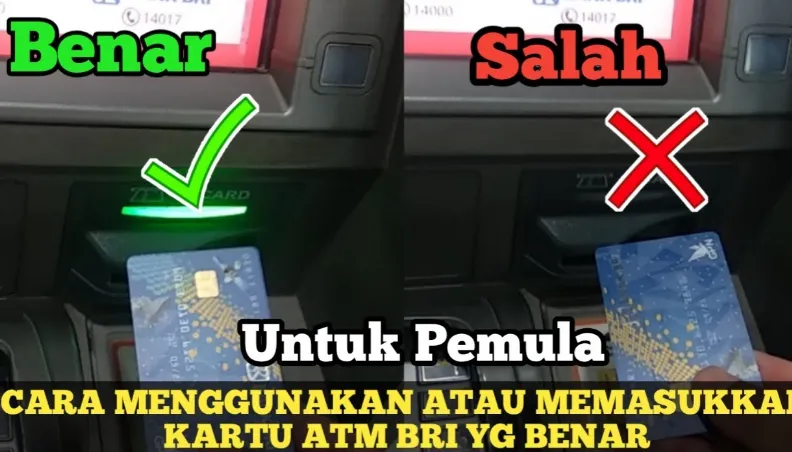 Inilah Trik Memasukkan Kartu Atm dengan Mudah dan Cepat