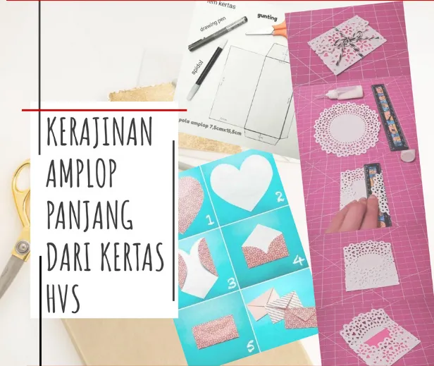 Ingin Mencoba? Berikut Trik Membuat Amplop Kreatif Dari Kertas Panjang