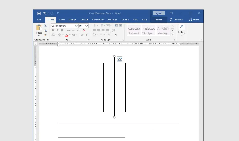 Trik Praktis Membuat Garis Bawah yang Perfect di Microsoft Word