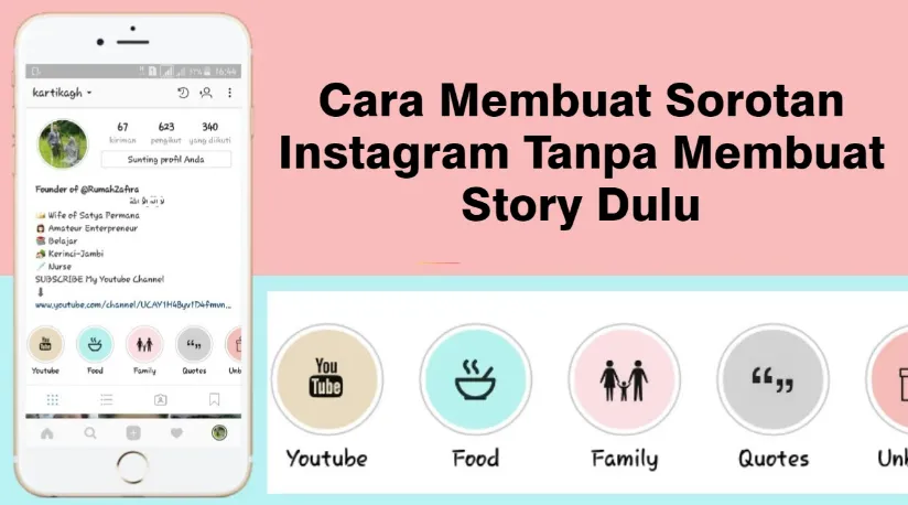 Trik Sorotan Ig Tanpa Story