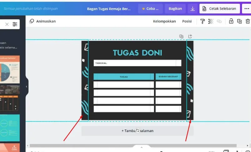 Trik Membuat Tabel Menakjubkan di Canva dengan Mudah