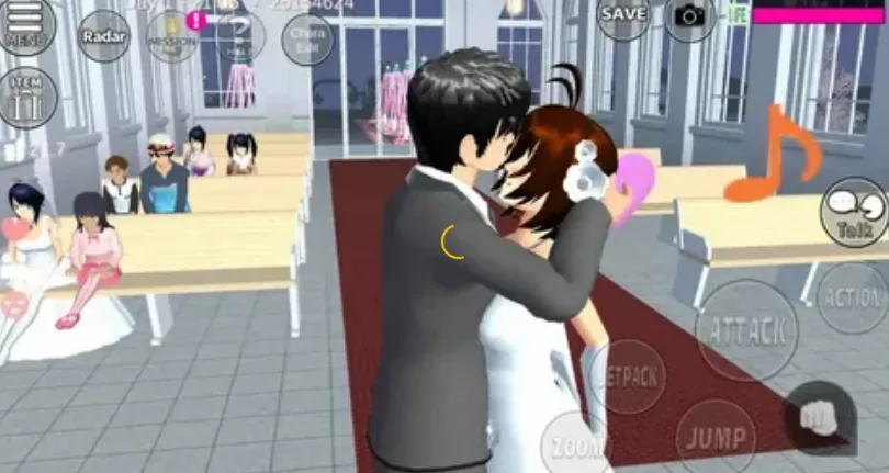 Trik Rahasia Mendapatkan Pasangan Hidup di Sakura School Simulator